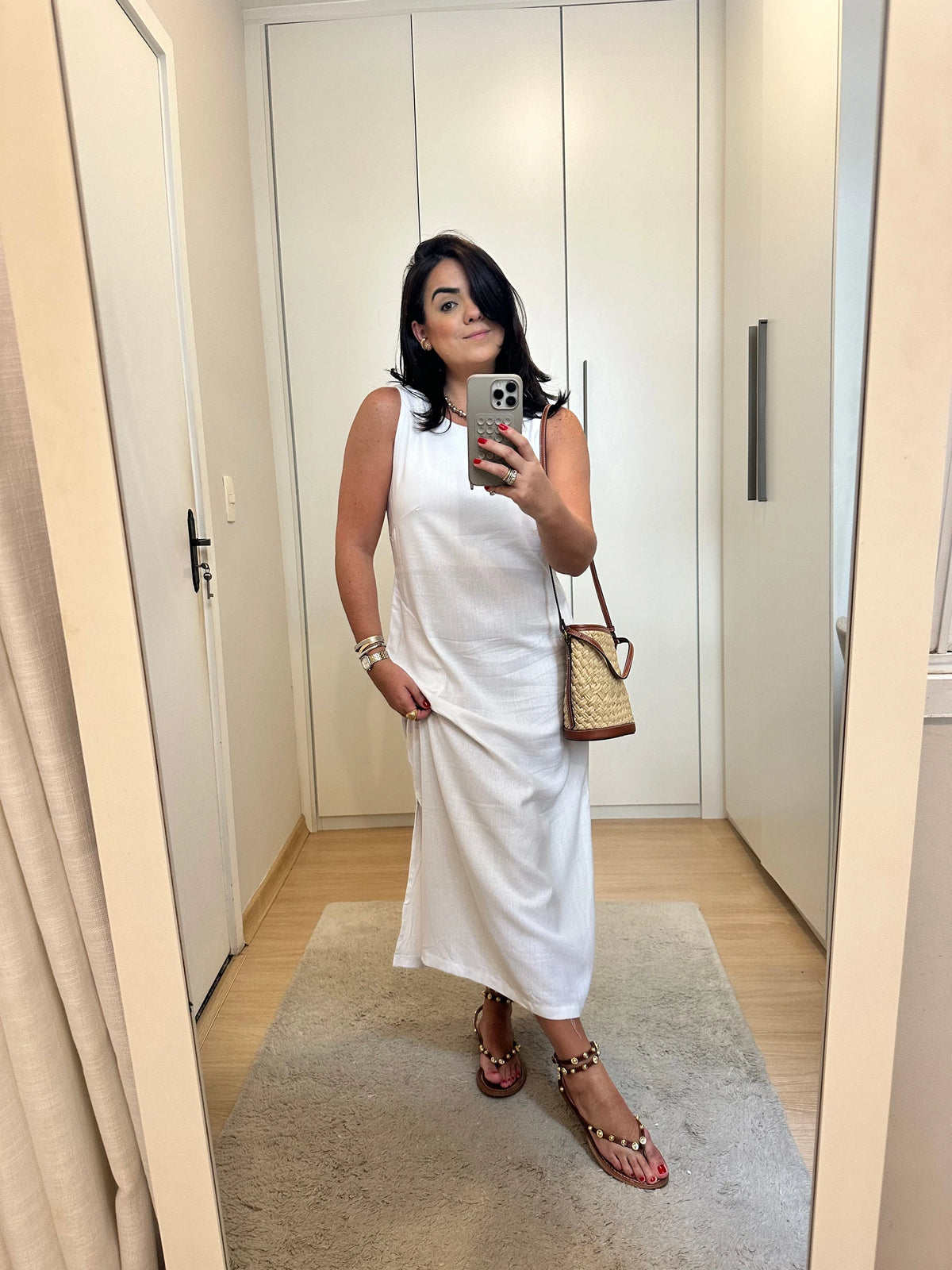 Vestido Antônia linho