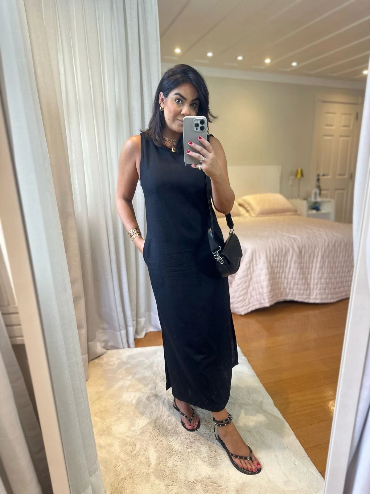 Vestido Antônia linho