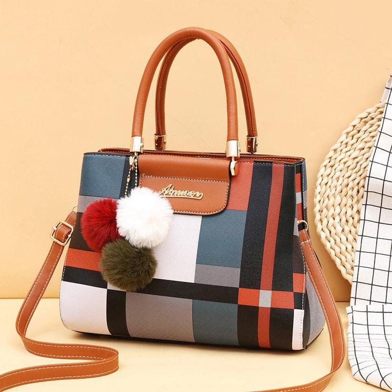 Bolsa Feminina em Couro PU - Michigan / Praticidade e Elegância em uma só Bolsa! Bolsa Feminina MRL-130 Miralleve Laranja 