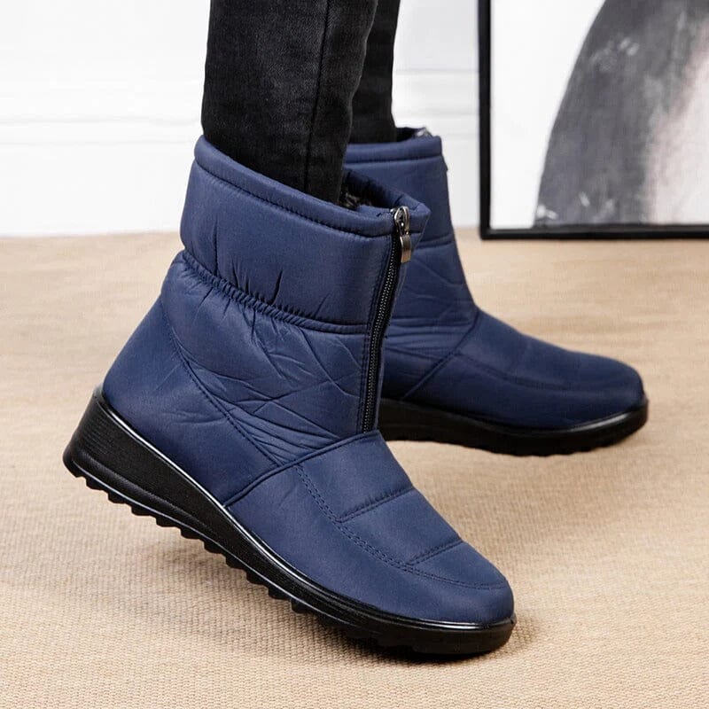 Bota de Outono Jana Peluciada Impermeável - Direto Da Fábrica! Bota Outono MRL-113 Miralleve 
