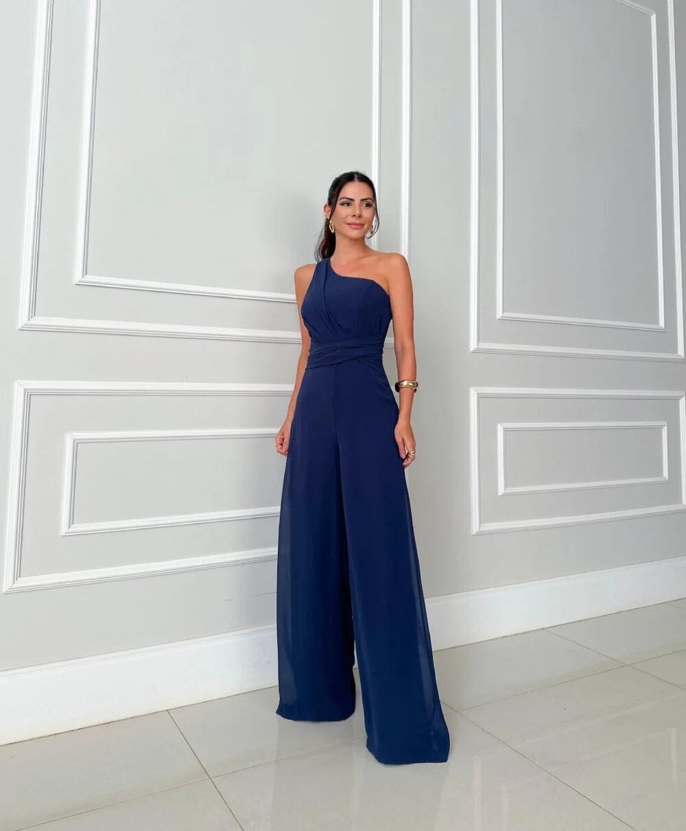 Macacão Glamour – Sofisticação e Estilo para Ocasiões Especiais Macacão Glamour MRL-055 Miralleve 