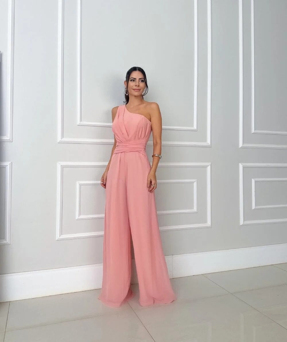 Macacão Glamour – Sofisticação e Estilo para Ocasiões Especiais Macacão Glamour MRL-055 Miralleve 