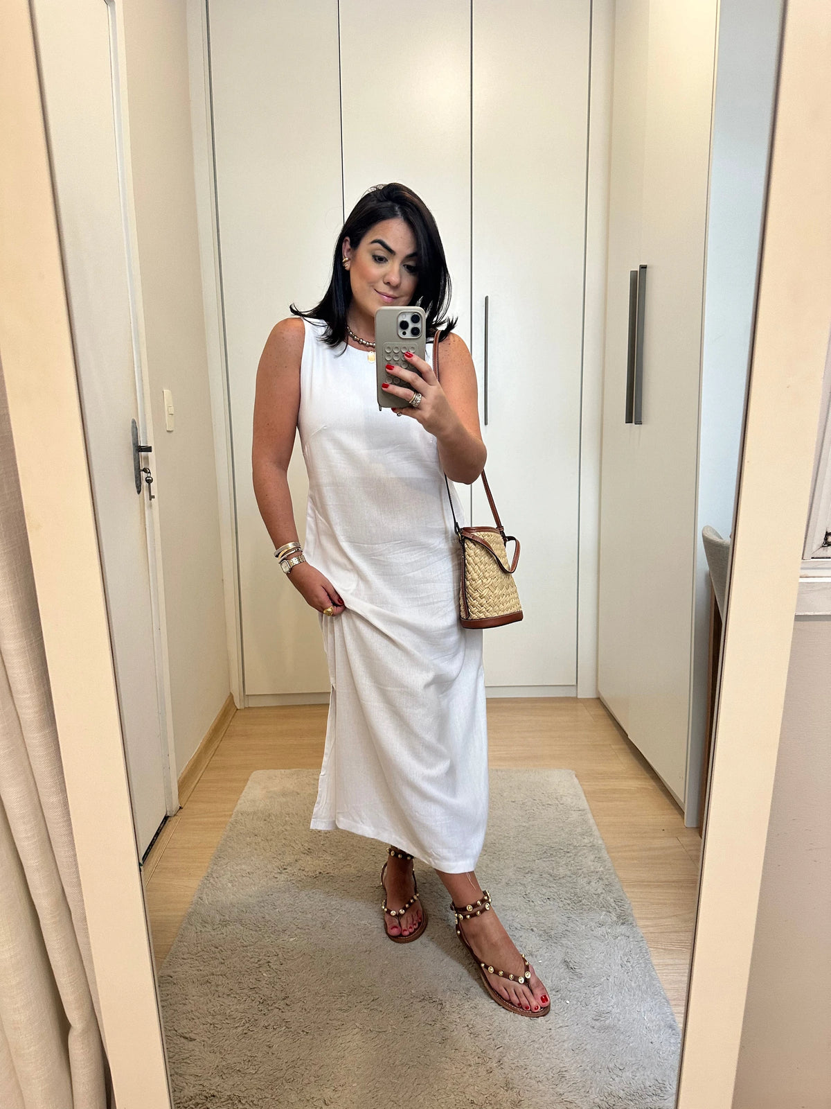 Vestido Antônia linho