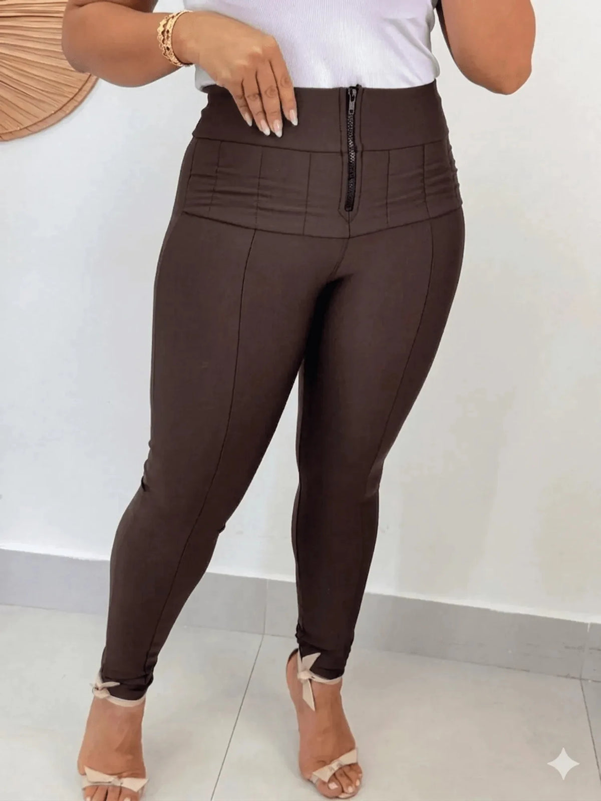 Calça Lipo Super Power Modeladora Cintura - Alta Compressão